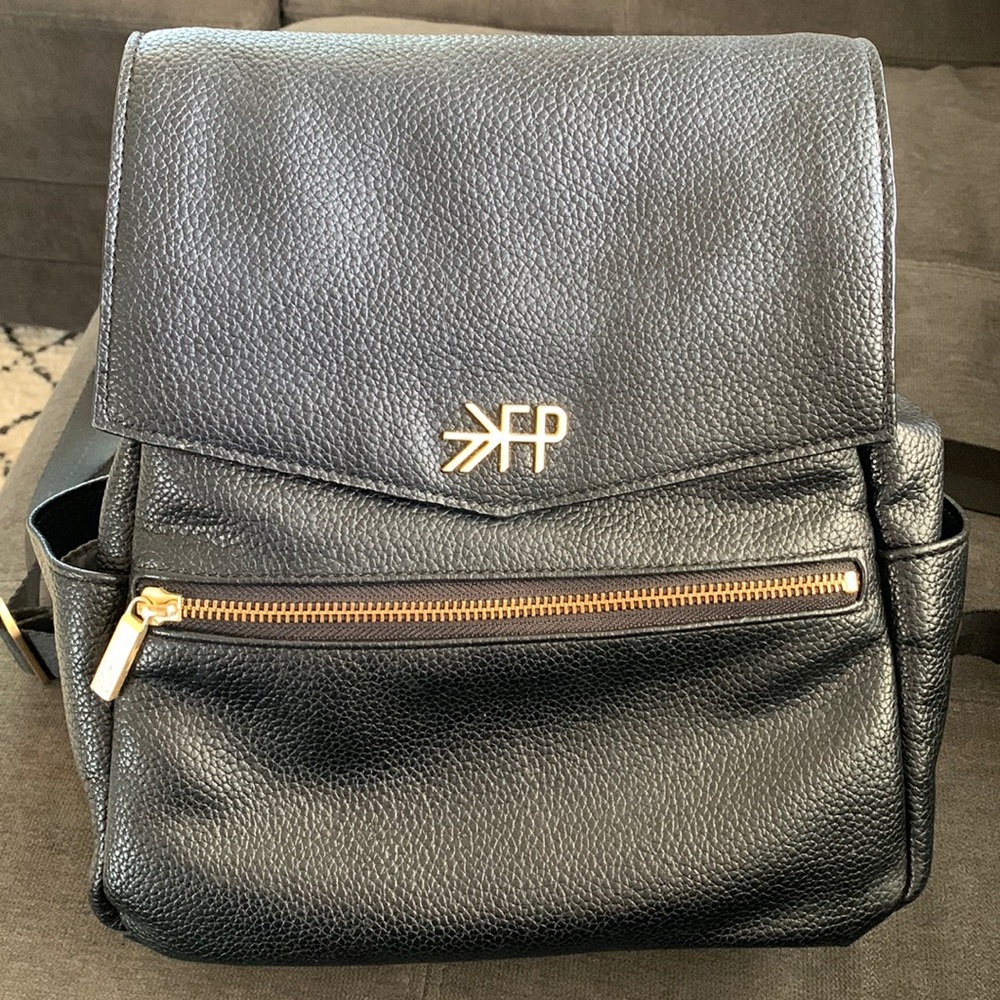 Freshly picked Black mini leather backpack